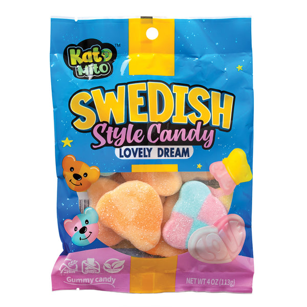 Swedish Style Candy Lovely Dream Peg Bag - 12ct – CandyStore.com