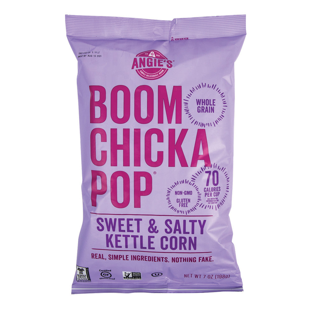 ANGIE'S BOOMCHICKAPOP SWEET &amp; SALTY KETTLE CORN  7 OZ BAG