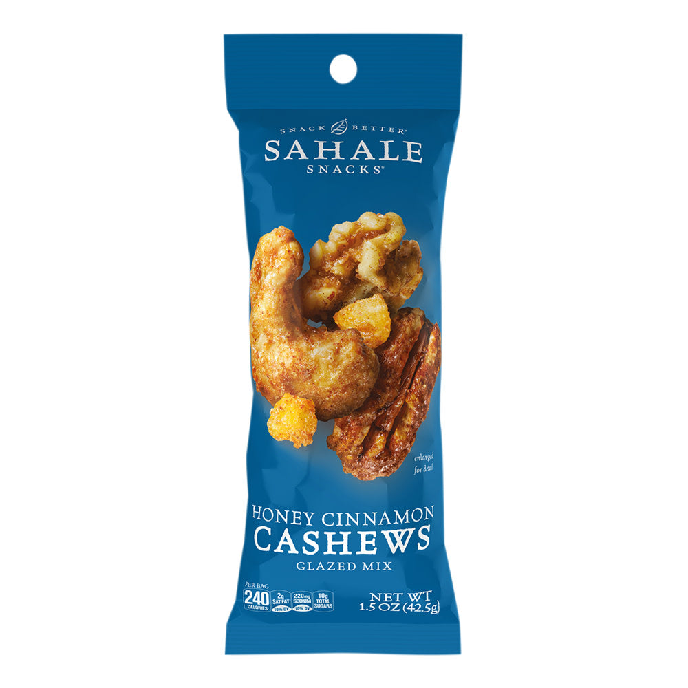 SAHALE - CASHEWS HONEY CINNAMON - 1.5OZ