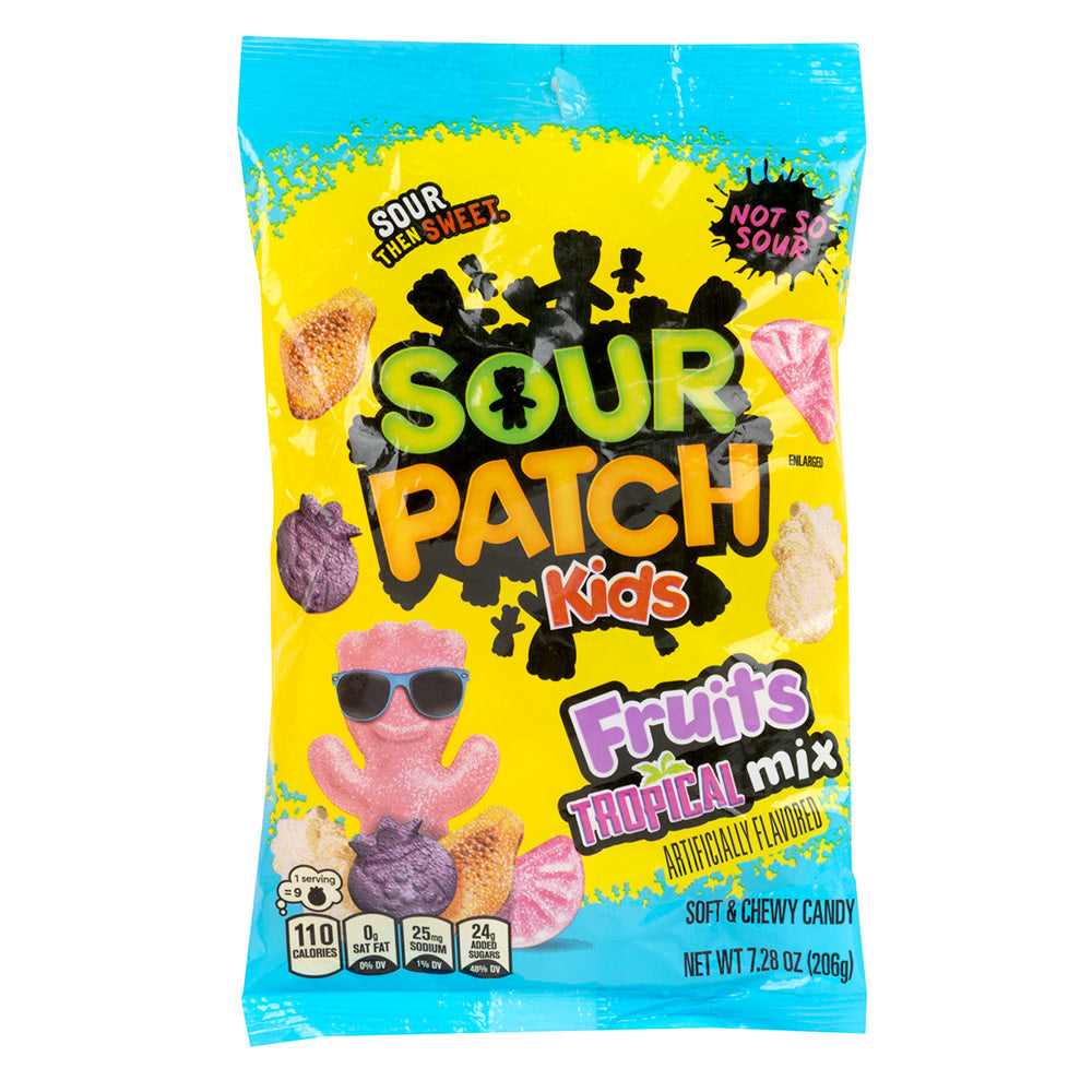 SOUR PATCH KIDS - TROPICAL PEG - 7.28OZ