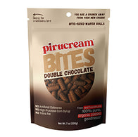 PIRUCREAM BITES DOUBLE CHOCOLATE 7 OZ BAG