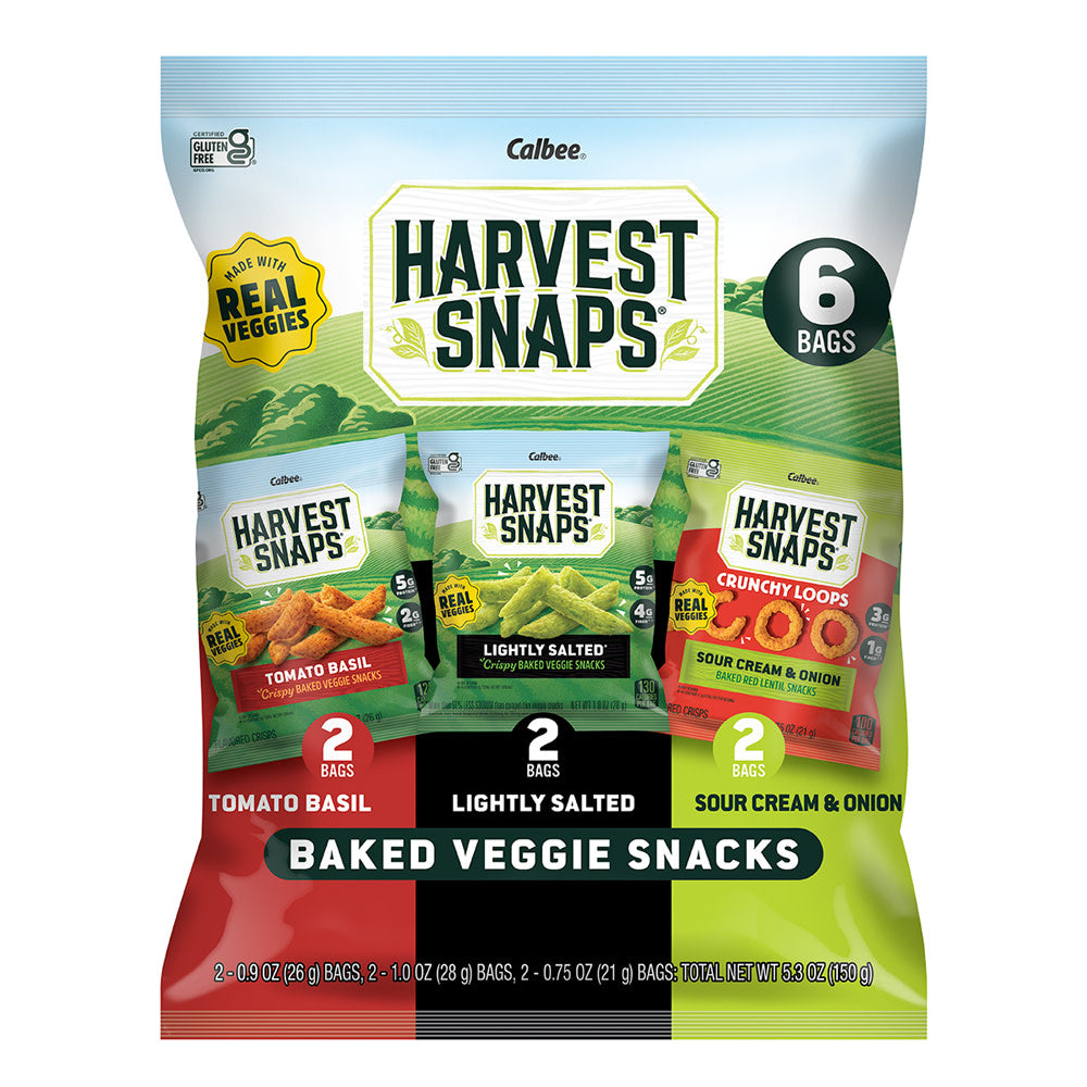 CALBEE - HARVEST SNAPS - AVO OIL VARYPK(6CT) - 5.3OZ