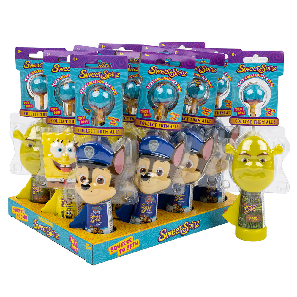 SWEET SPINZ LOLLIPOPS ASSORTED 0.35 OZ