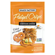 PRETZEL CRISPS CHEDDAR CHEESE 7.2 OZ BAG