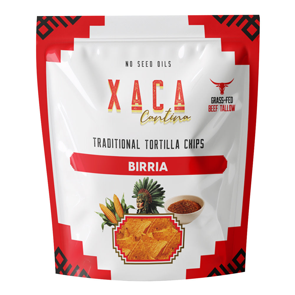 XACA CANTINA - BIRRIA TALLO TORTILLA CHIPS - 5OZ
