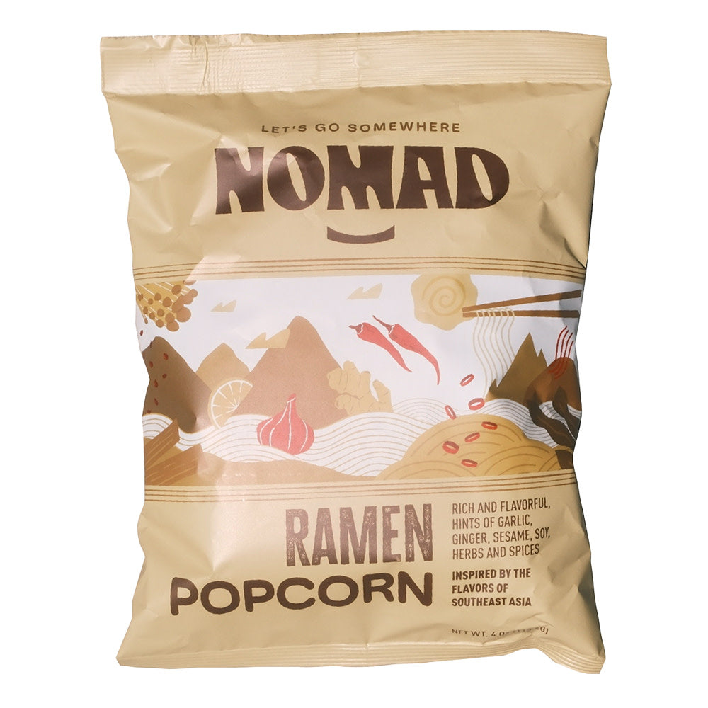 NOMAD POPCORN RAMEN 4 OZ BAG