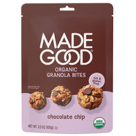 MADEGOOD - GRANOLA BITES POUCH - CHOCOLATE CHIP - 3.5OZ