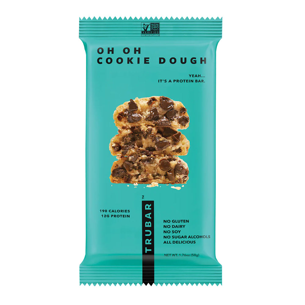 TRUBAR OH OH COOKIE DOUGH PROTEIN BAR 1.76 OZ