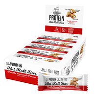 GENIUS GOURMET VANILLA CARAMEL PEANUT PROTEIN NUT ROLL BAR 1.8 OZ