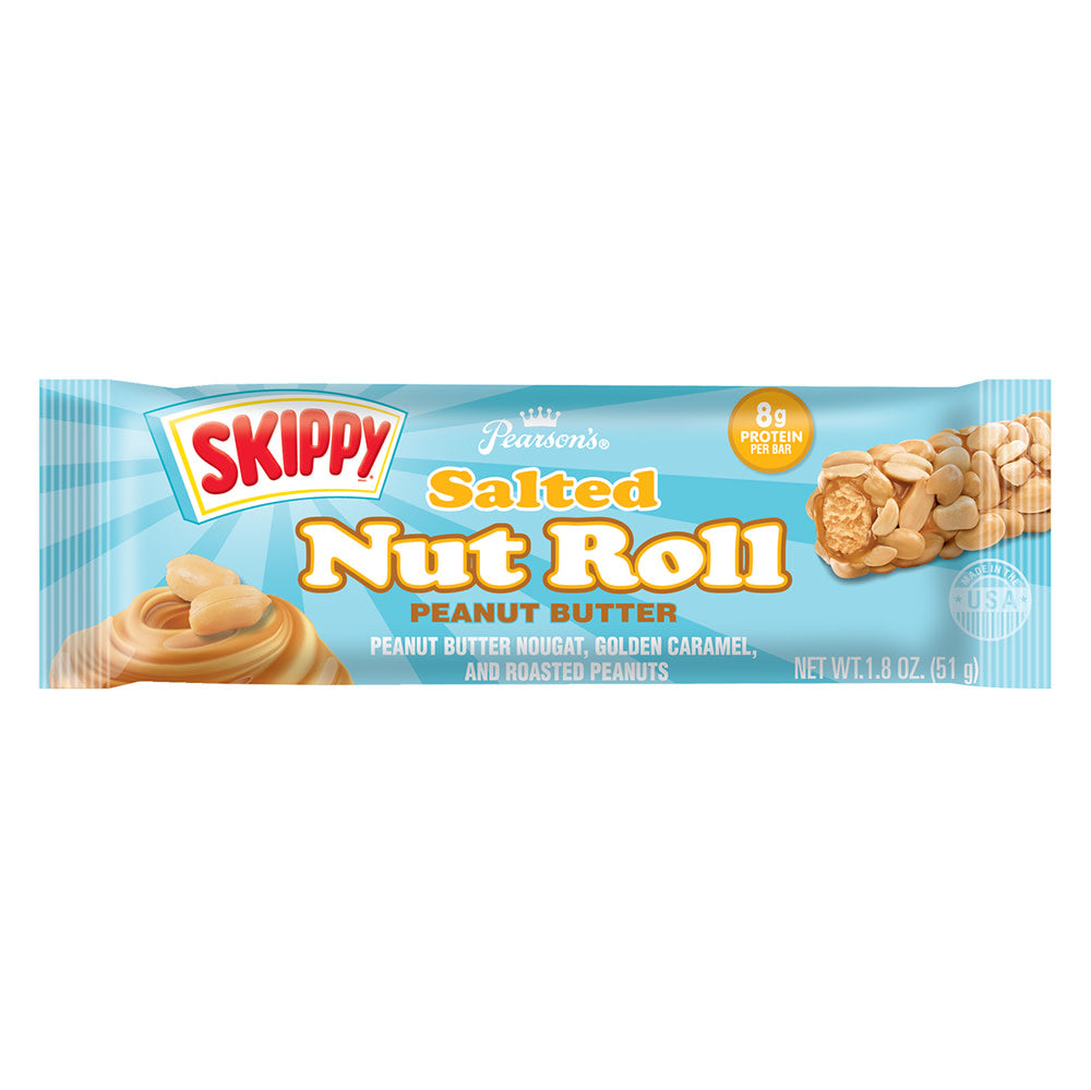 SKIPPY PEANUT BUTTER SALTED NUT ROLL 1.8 OZ