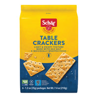 SCHAR GLUTEN FREE TABLE CRACKERS 7.4 OZ