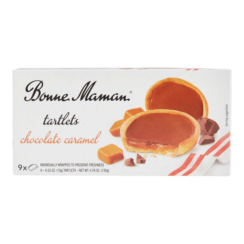 BONNE MAMAN CHOCOLATE CARAMEL TARTLETS 4.76 OZ