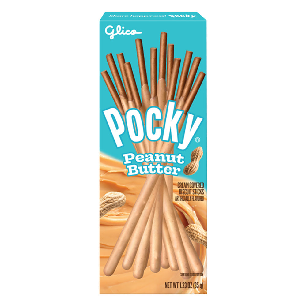 POCKY - PEANUT BUTTER STICKS - 1.23OZ