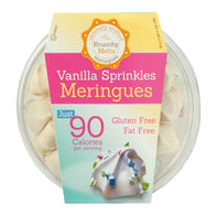 KRUNCHY MELTS VANILLA SPRINKLES MERINGUES 4 OZ TUB
