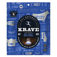 KRAVE SEA SALT BEEF JERKY 2.7 OZ BAG