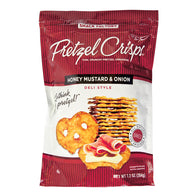 PRETZEL CRISPS HONEY MUSTARD AND ONION 7.2 OZ BAG