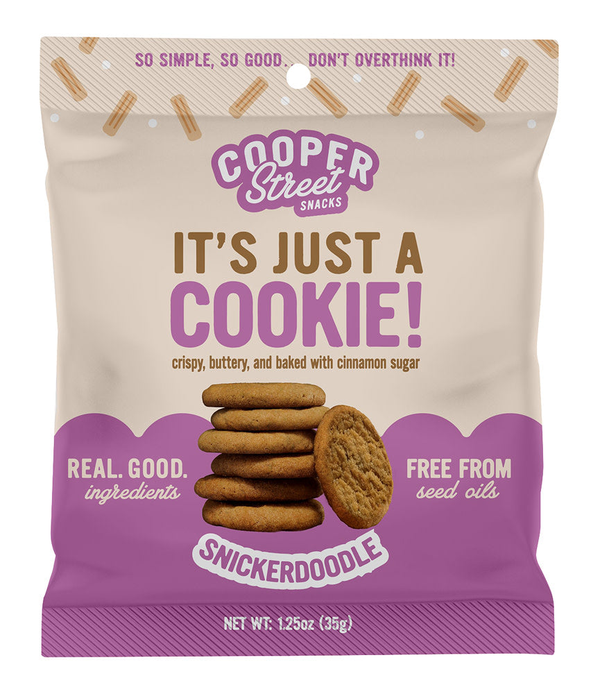 COOPER STREET - JUST A COOK SNICKERDOODLE - 1.25OZ