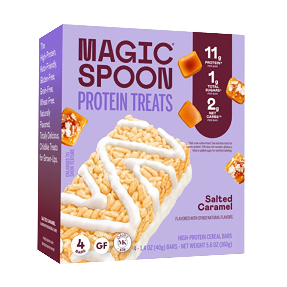 MAGIC SPOON SALTED CARAMEL PROTEIN TREAT (4 CT) 5.6 OZ