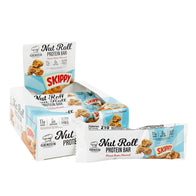 SKIPPY GENIUS GOURMET PEANUT BUTTER NUT ROLL PROTEIN BAR 1.8 OZ BOX
