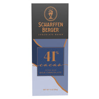 SCHARFFEN BERGER - 41% EXTR RICH MILK CHOCOLATE - 3OZ