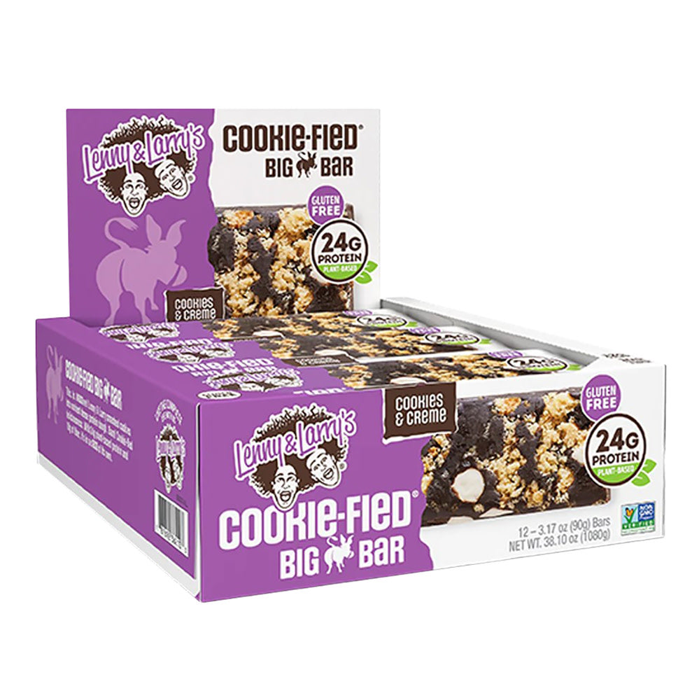 LENNY &amp; LARRY'S COOKIES &amp; CR&Egrave;ME COOKIE-FIED BIG BAR 3.17 OZ