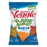 SENSIBLE PORTIONS GARDEN VEGGIE ZESTY RANCH TORTILLA CHIPS 2 OZ BAG