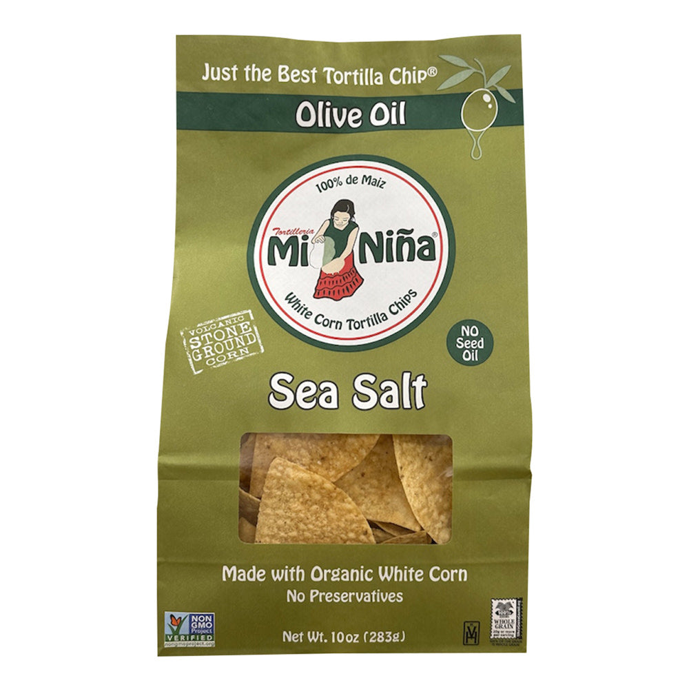 MINI NINA - SEA SALT OLIVE OIL TORTILLA C - 10OZ