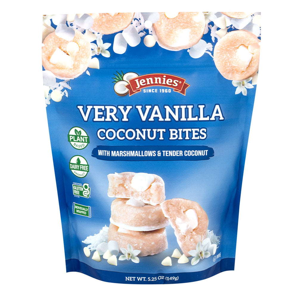 JENNIE'S - COCONUT BITES VANILLA MARSHM - 5.25OZ - PK6
