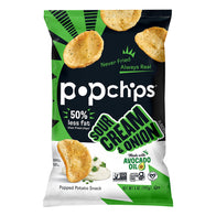 POPCHIPS SOUR CREAM AND ONION CHIPS 5 OZ BAG