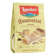 LOACKER TIRAMISU QUADRATINI BAG 7.76 OZ POUCH