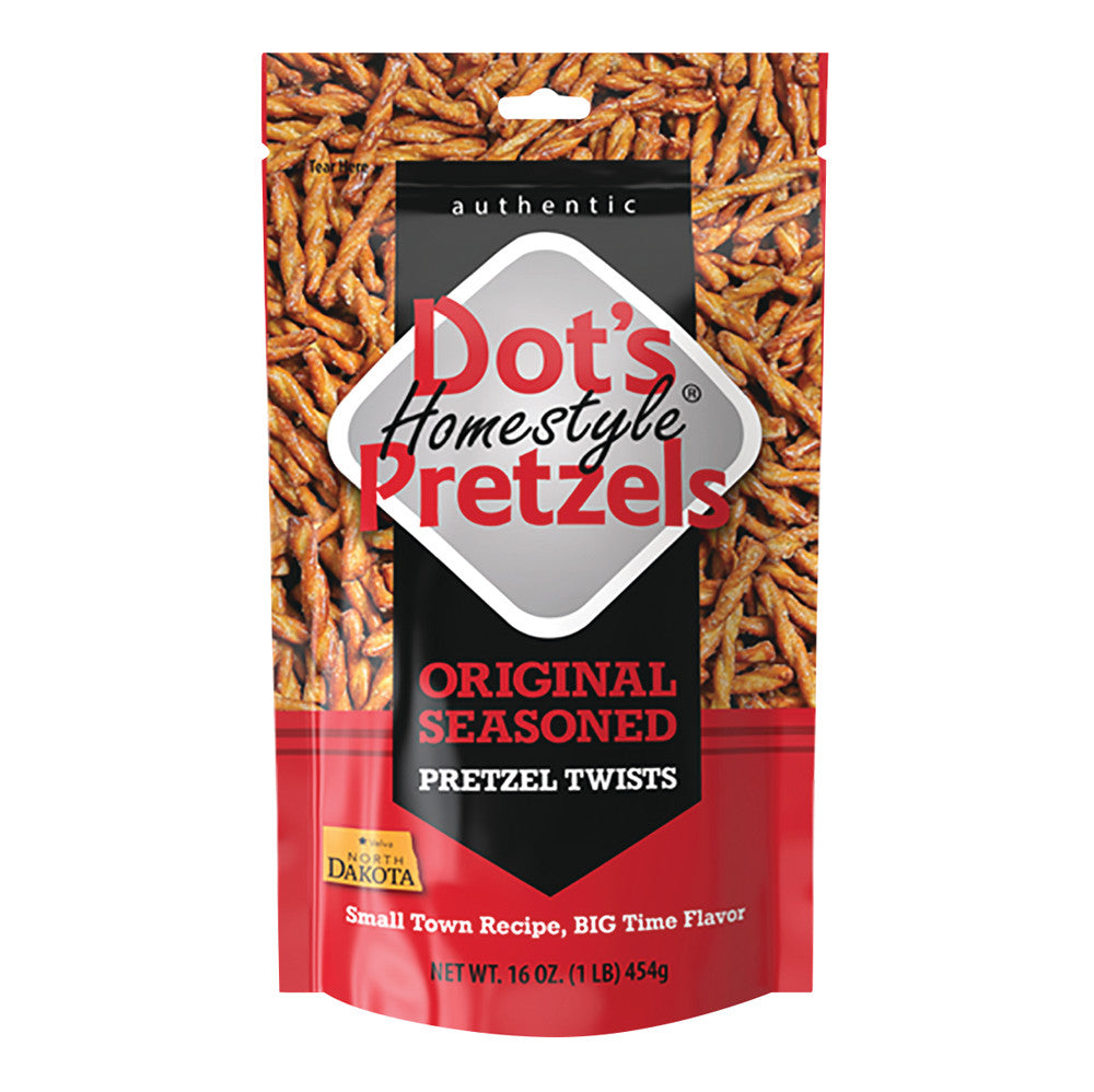 DOT&rsquo;S PRETZELS ORIGINAL 16 OZ POUCH