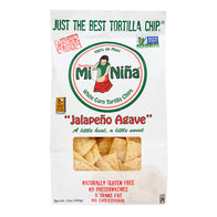 MI NINA JALAPENO AGAVE TORTILLA CHIPS 12 OZ BAG