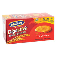 MCVITIE'S DIGESTIVE WHEAT BISCUITS 8.8 OZ BOX