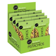 WONDERFUL ROASTED &amp; SALTED NO SHELL PISTACHIO 2.5 OZ BAG