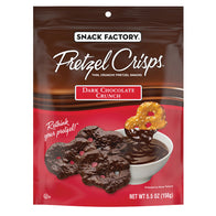 PRETZEL CRISPS DARK CHOCOLATE CRUNCH 5.5 OZ POUCH