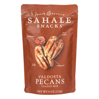 SAHALE GLAZED VALDOSTA PECANS MIX 4 OZ POUCH