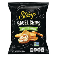 STACY'S TOASTED GARLIC BAGEL CHIPS 7 OZ BAG