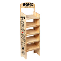 BOBO'S 15 BOX EMPTY FLOOR RACK