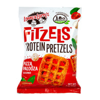 LENNY &amp; LARRY'S PIZZA PALOOZA FITZELS PROTEIN PRETZELS 3 OZ BAG