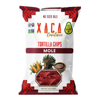 XACA CANTINA - MOLE TORTILLA CHIPS - 5OZ