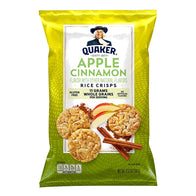 QUAKER APPLE CINNAMON RICE CRISPS 3.52 OZ BAG