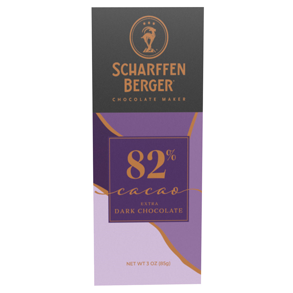 SCHARFFEN BERGER - 82% EXTRA DARKCHOCO - 3OZ