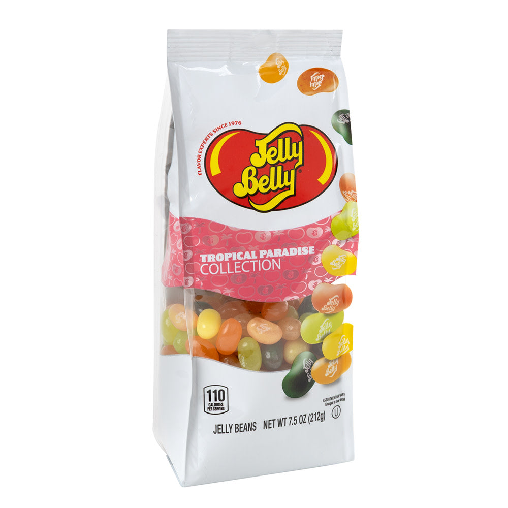 JELLY BELLY TROPICAL PARADISE COLLECTION 7.5 OZ GIFT BAG