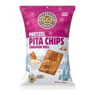PRETZELIZED PRETZEL PITA CHIPS CINNA ROLL 7 OZ PK 12
