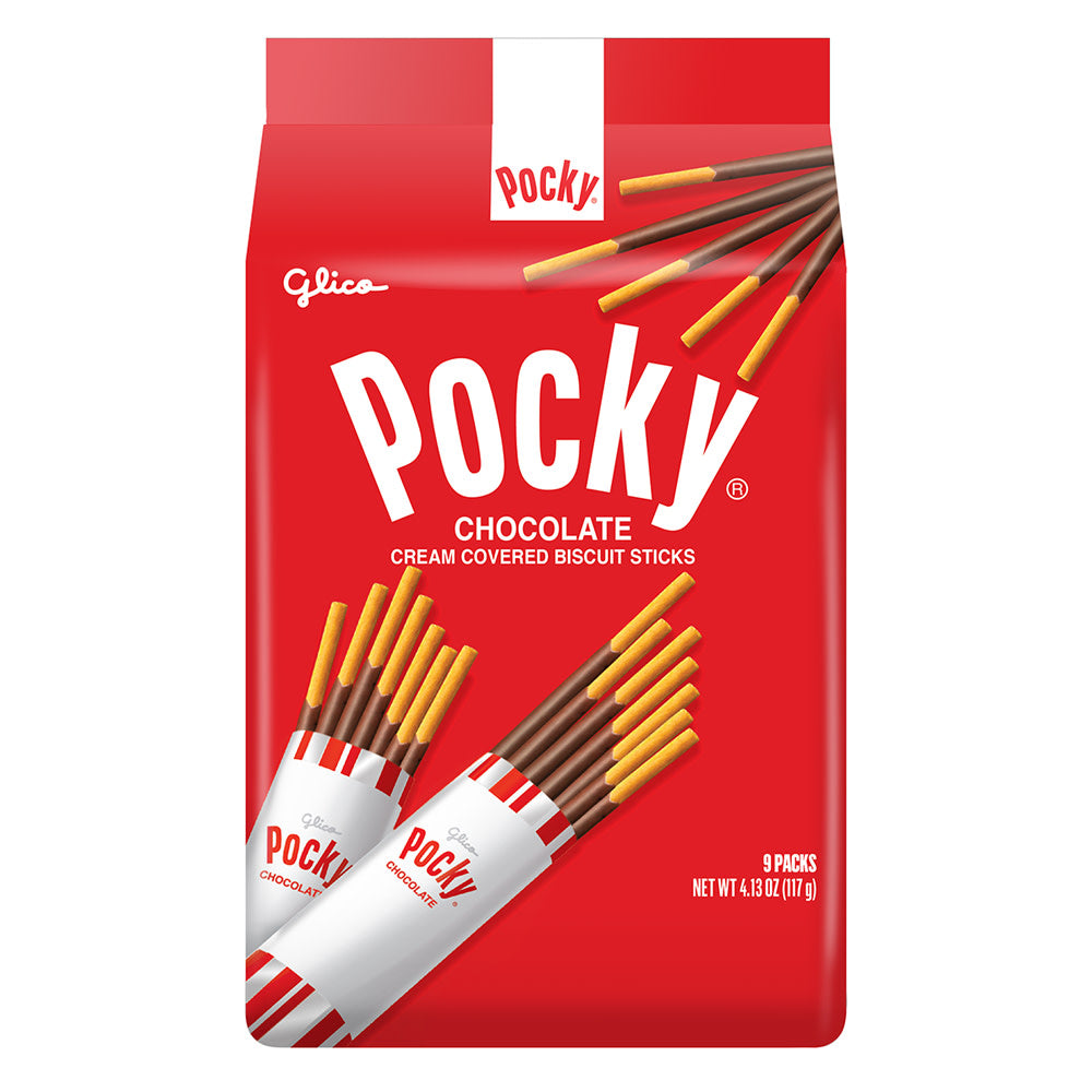 POCKY - FAMILY PACK - CHOCOLATE (9CT) - 4.13OZ