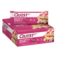QUEST WHITE CHOCOLATE RASPBERRY PROTEIN BAR 2.1 OZ