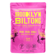 BROOKLYN BILTONG PERI PERI CHILI AIR-DRIED BEEF 2 OZ POUCH