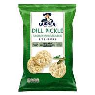 QUAKER DILL PICKLE RICE CRISPS 3 OZ BAG