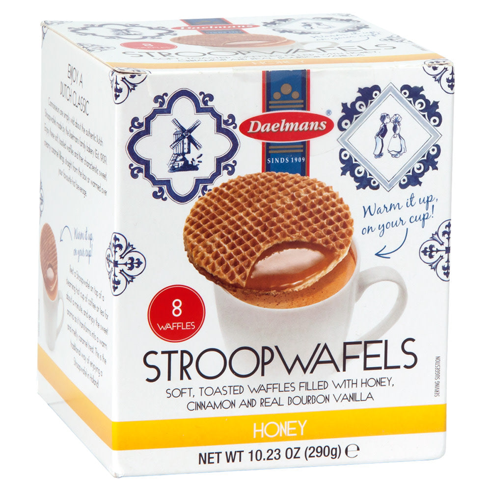 DAELMANS HONEY STROOPWAFELS 10.23 OZ BOX
