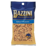 BAZZINI SALTED PEANUTS 3.5 OZ PEG BAG